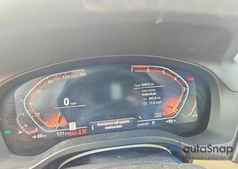 2020 BMW X3 Sdrive30I from USA, damaged, VIN 5UXTY3C03LLU69989